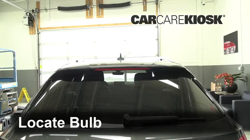 2017 Audi A4 allroad Premium Plus 2.0L 4 Cyl. Turbo Lights Center Brake Light (replace bulb)